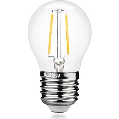 G45 E27 2700K LED Bulb 220V Warm White Lighting Retro Decorative Chandeliers Bulb