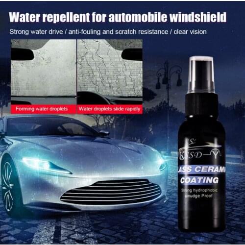 30ml Car&Motor Wash&Maintenance Windshield Water Repellent Car Coating Windows And Mirrors Waterproof Rainproof Nano Hydrophobic