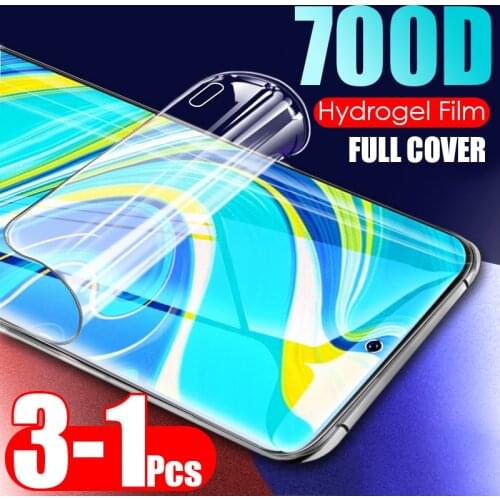 Protective Hydrogel Film for Redmi Note 9 Pro Max 9s Screen Protector for Xiaomi Redmi Note 9s 9 Pro (Not Glass) Film Foil