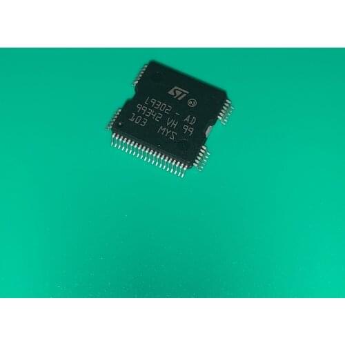 5pcs/lot L9302-AD HQFP64 L9302AD L9302A L9302 64-HQFP Ignition injector driver module chip L9302 - AD IC new original 9302