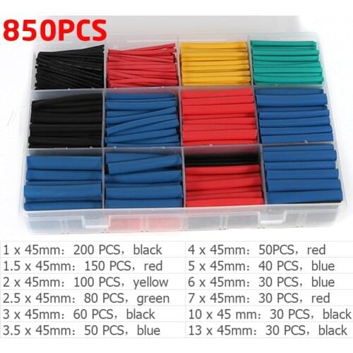 164 Pcs Heat Shrink Wire Connectors Waterproof Automotive Marine Electrical Terminals Kit for DIY Heat Shrink Tube Kit Shrinking