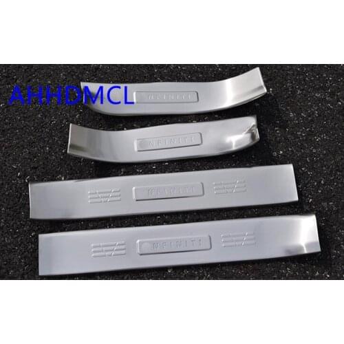 Car Welcome Pedal Threshold Strip Door Sill Strip For Infiniti QX70 2013 2014 2015 2016 2017 2018 2019 FX35 FX37 FX50 2009 -2019