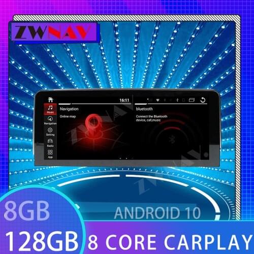 Car Dvd Multimedia For BMW 3 Series 4GT 2013-2019 Android 10 Eight core Player Auto GPS Navigation 128G CARPLAY