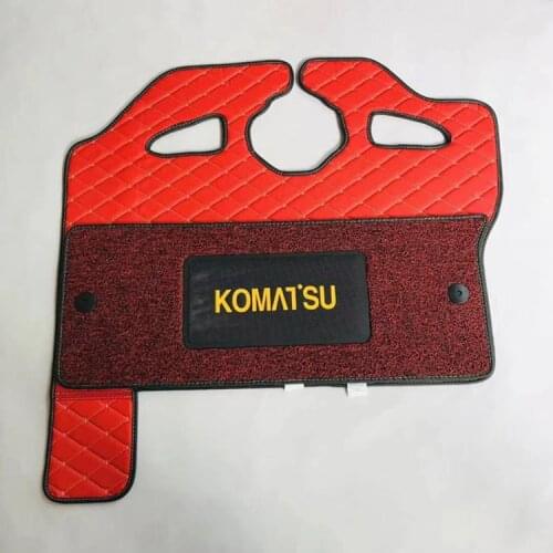 Free shipping for excavator KOMATSU PC200 210 300 360-7 New and old style foot pad floor glue carpet