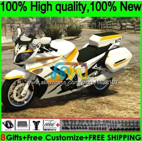 FJR-1300 For YAMAHA FJR1300 A FJR1300A FJR1300 13 14 15 16 130BS.50 FJR-1300A FJR 1300 2013 2014 Yellow white 2015 2016 Fairing