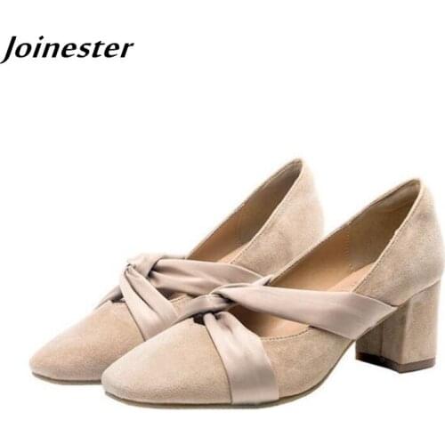 Замшевые туфли-лодочки Joinester China At AliExpress