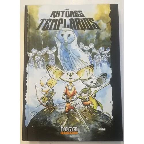 Templar mice No. 1, ED. DOLMEN, year 2010, author MICHAEL AVON OEMING, COMIC BOOK, 1ª Spanish edition, graphic novel