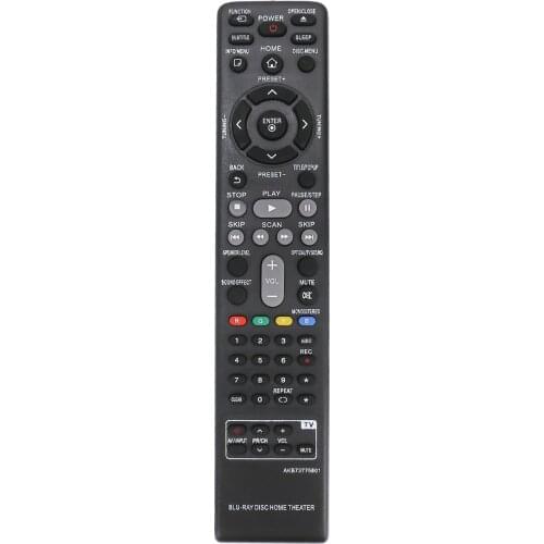 New AKB73775801 Replace Remote fit for LG Blu-Ray Home Theater System BH4030S BH4530T BH5540T BH6540T LHB655 S43S1-W S54T1-S