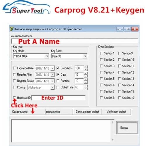Latest Software Carprog 8.21 Online Keygen Generate Key For Carprog V8.21 Auto Car ECU Programmer/Generator For Car Prog V8.21