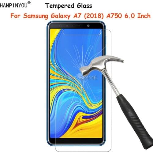 For Samsung Galaxy A7 (2018) A750F 6.0" Clear Tempered Glass Screen Protector Ultra Thin Explosion-proof Protective Film