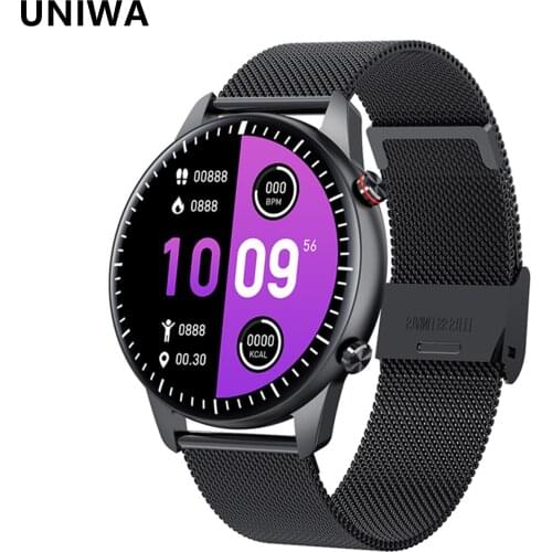 UNIWA i15 Waterproof Smart Watch 1GB Bluetooth Business Call Watch Bracelet Men Women Heart Rate Monitor For Android iOS Samsung