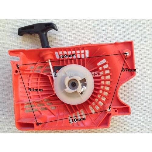 Single recoil starter assembly,chainsaw spares parts for chain saw 4500/5200/5800