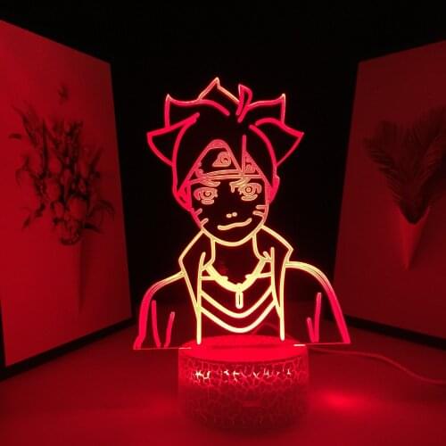 Remote 16 Colors 3D LED Lmap Anime Figure Night Light for Kids Bedroom Decor Child Birthday Gift Nightlight Acrylic Table Lamp