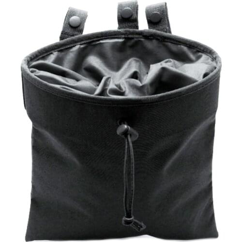 Tactical CQC Molle System AR15 Molle Dump Magazine Pouch Hunting Recovery Bag Drop Pouch Military Accessories