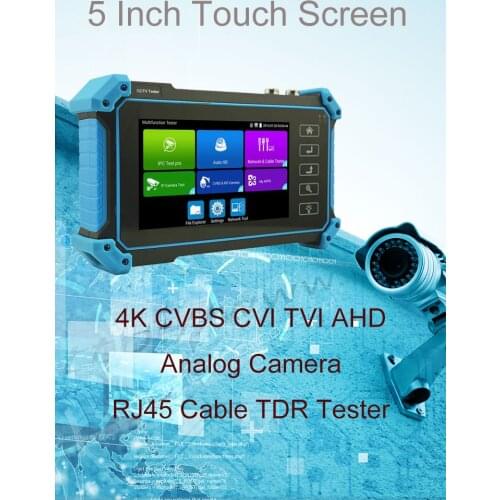 CCTV tester video monitor IPC surveillance HDMI 8MP AHD TVI CVI CVBS camera EX-SDI 48V PoE similar products 5000 5100 5200