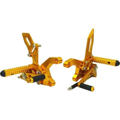 Z900 CNC Adjustable Footrests Foot Pegs Rider Rearsets Foot Rest Pedal For Kawasaki Z900 2017 2018