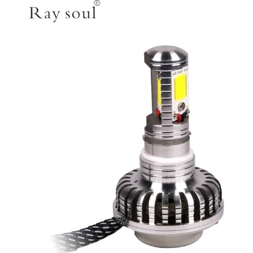 BA20D H4 Motorcycle LED Headlight Bulbs DC 12V 45w Led Lamp Scooter 4000lm Super Bright White Motorbike Accessories Fog Lamp