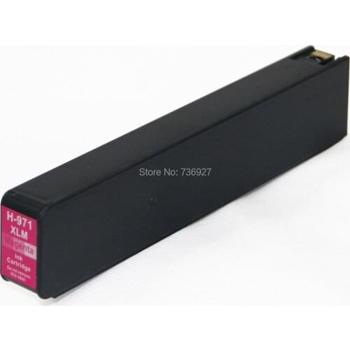 1Magenta 971 971xl Compatible ink Cartridge For hp971, For Officejet Pro X451dn X451dw X476dn X476dw X551dw X576dw Printer
