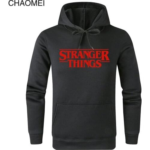 2019 Stranger Things Hooded Mens Hoodies Sweatshirts Hip Hop Autumn Winter Hoodies Men Brand Hoody Pullover C123