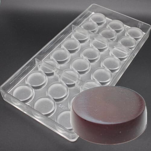 Round Shaped New Polycarbonate Sweet Candy Mold Poly-carbonate Chocolate Mould