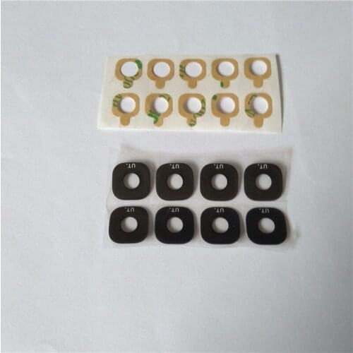 Wholesale Price 50PCS/Lot Back Rear Camera Glass Lens with Sticker Repair Parts for Samsung Galaxy S7 G930 S7 edge G935