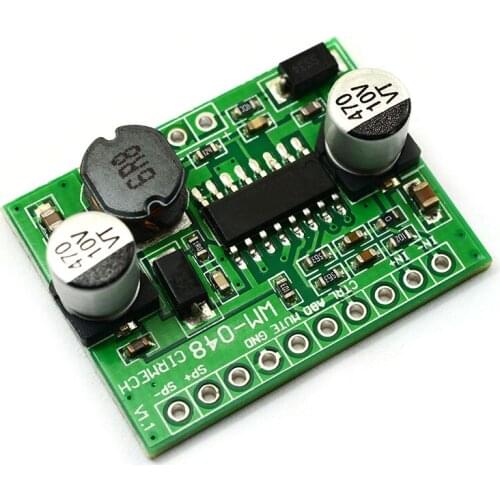 Digital Power Amplifier Boards AB / D Class 5-6.5W Mono Input 2.5-5.5V Boost Adjustable HT8692 chips