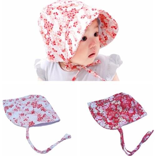Spring and Autumn Breathable Thin Childrens Sunscreen Ear Protection Court Hat New Male and Female Baby Hood Beach Bucket Cap