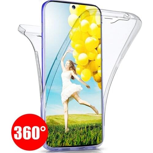 Y5 Y6 Y7p Y7 P Smart Plus 2019 Honor 20s 10i 10 Lite 8A 8S Cover SOFT 360 FULL Double Silicone Case For Huawei P20 P30 Pro P40