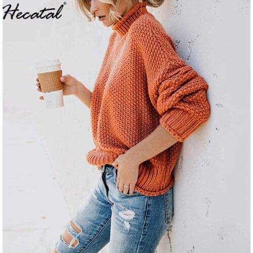Heeatal Turtleneck Woman Sweaters Winter Clothes Women 2020 Pullover Women Oversized Sweater Korean Sueter Mujer Dropshipping