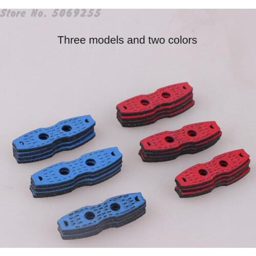 Thickness 2 mm Catapult Microfiber Leather Bags Slingshot Flat Rubber Band powerful Leather Pocket Used For Hunting Slingshot