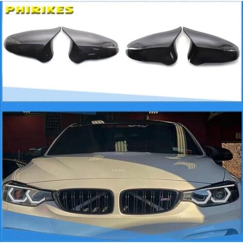 Carbon Mirror Cover for BMW M3 M4 F82 F83 F80 Replacement Rearview Side Mirror Cover Only Left Hand Drive