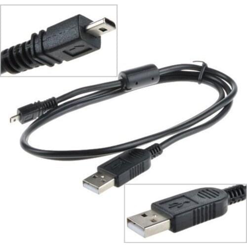 1.52 M For Sony Dsc-w800 W810 Camera Sync Data Usb Cable Black Charging Charger 2.0 F6M7