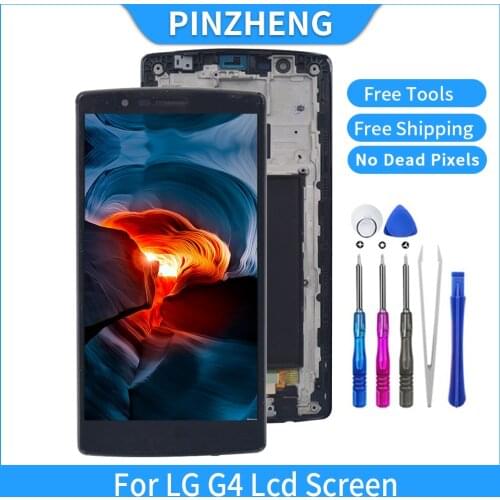 PINZHENG AAAA Quality LCD For LG G4 H815 H810 H811 LCD Display Touch Screen Digitizer For LG G4 Display LCD Replacement Screen