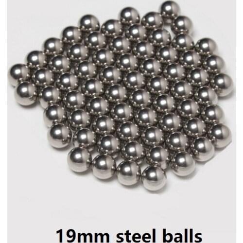 1kg/lot (about 35pcs) steel ball Dia 19mm bearing steel balls precision G10 19 mm Diameter high quality