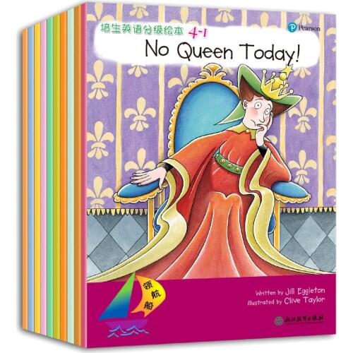 1set 10 books 1-4 level Graded reading,Comprehensive articles hand book Helping Child to read Phonics English story Picture book