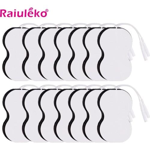 10/20pcs Tens EMS Electrode Pads Electrode Pads for Tens Acupuncture Digital Therapy Machine Slimming Electric Body Massager Pad