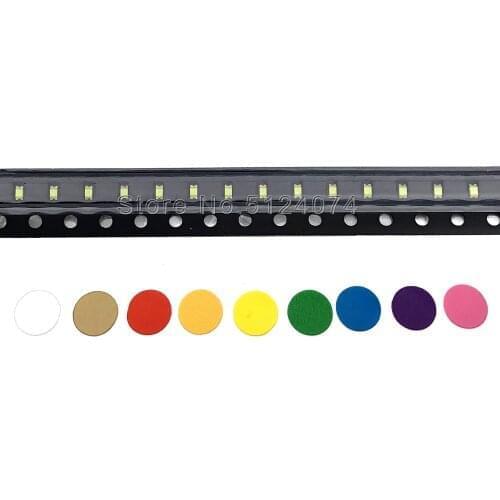 100pcs LED 0603 1608 SMD bead Warm White/Cool white/RGB/Red/Orange/Yellow/Green/ice blue/Purple UV/Pink light emitting diode