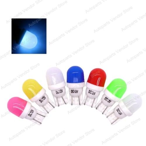 20Pcs Ice Blue T10 5630 2SMD Ceramic LED Bulbs Replacement Clearance Lamps Reading License Plate Lights 12V