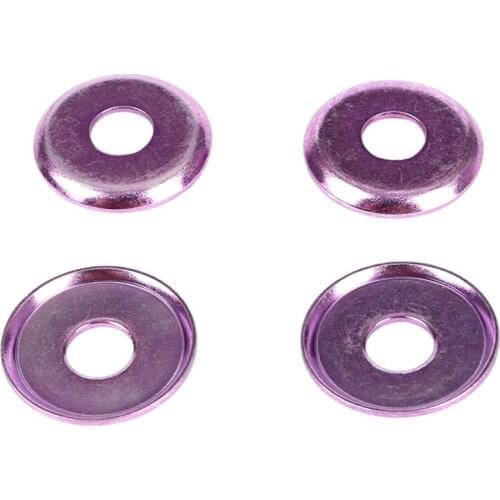 4Pcs Skateboard Washers Kit Rebuild Tools Easy Install Shockproof Bushings Trucks Hardware