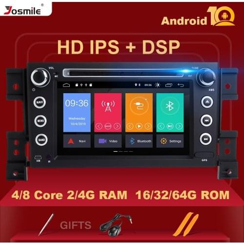 DSP Android 10 Car radio GPS For Suzuki Grand Vitara 2005 2006 2007 2008 2009 2010 2011 2012 2013 Multimedia Stereo Head Unit