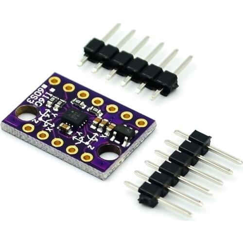 BMI160 GY-BMI160 6DOF 6-axis Rate Gyro Gravity Accelerometer Sensor Module IIC I2C SPI Communication Protocol 3V 5V Module