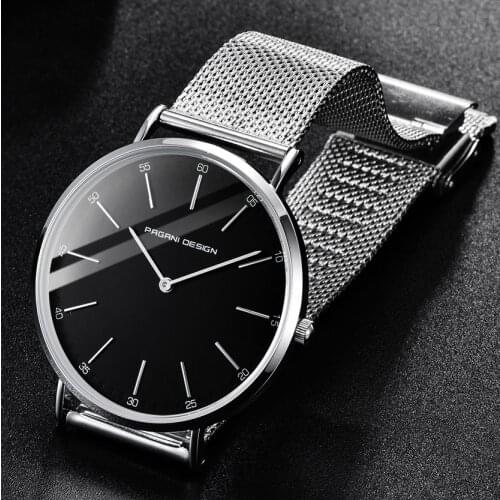 PAGANI DESIGN Ultra Thin Women Quartz Watch Luxury Brand Waterproof Stainless Steel Business Watch for Women relojes para mujer