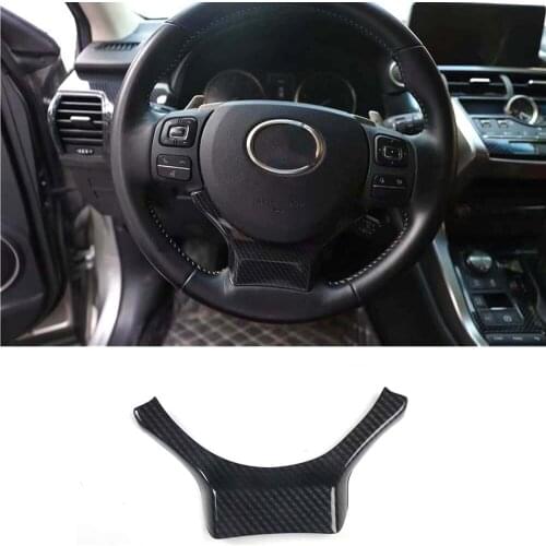 Car Steering Wheel Decoration Strip Sticker Trim For Lexus NX 2015-2019 Car Styling Accessory