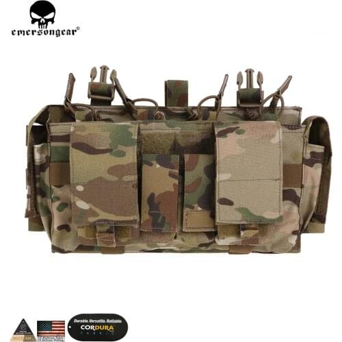 EMERSONGEAR MF Style Gen IV Compatible Placards Outdoor Military Tactical Chest Rig Hunting Vest Magazine Pouch Bag EM7363