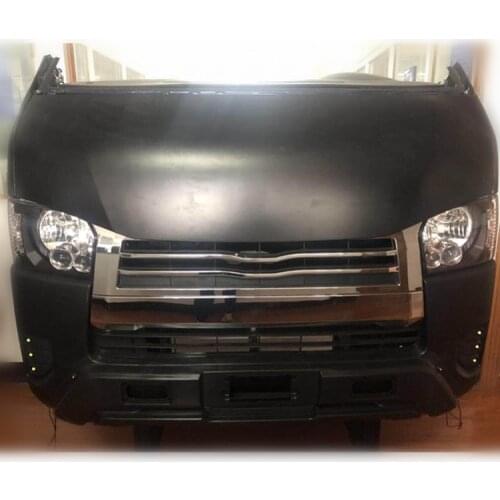 Snake II engine hood for hiace 05-18 wide and narrow body Metallic materials