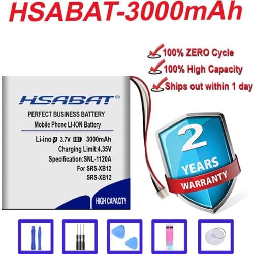 Top Brand 100% New 3000mAh SF-08 Battery for Sony SRS-XB10 SRS-XB12 in stock