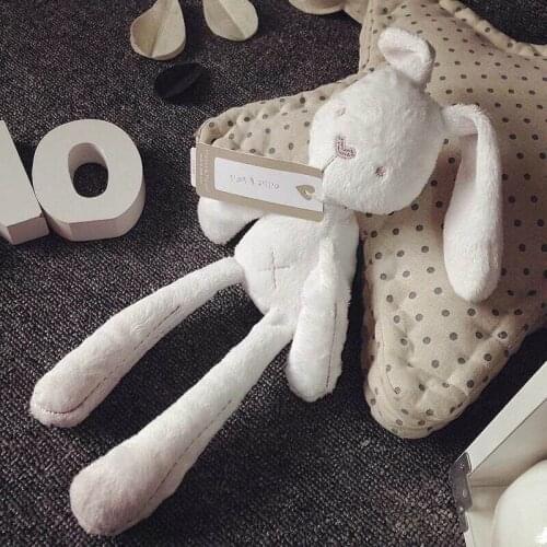 20cm Cute Rabbit Doll Baby Soft Plush Toys For Children Bunny Sleeping Mate Stuffed &Plush Animal Baby Toys For Infants