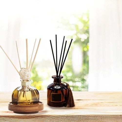 50ml Reed Diffuser Sets With Natural Sticks Glass Bottle And essential Scented Oil Perfume Set Home Fragrance Decoration Office