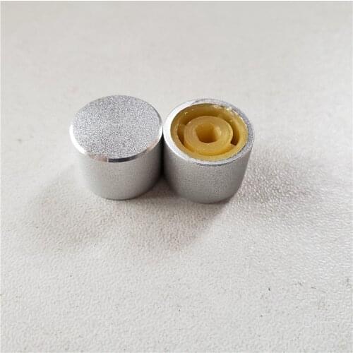 12pcs aluminum plastic cap potentiometer knob 15*11*3.2mm potentiometer car knob small switch button light touch micro switch