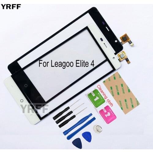 5.0'' Mobile Touch Screen For Leagoo Elite 4 Elite4 Touch Screen Digitizer Touch Panel Replacement Front Glass Lens Sensor